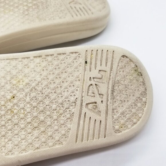 APL Techloom Slides Sandals Slipper Women's Size 6 Parchment Comfort Comfy $130 - Picture 11 of 14